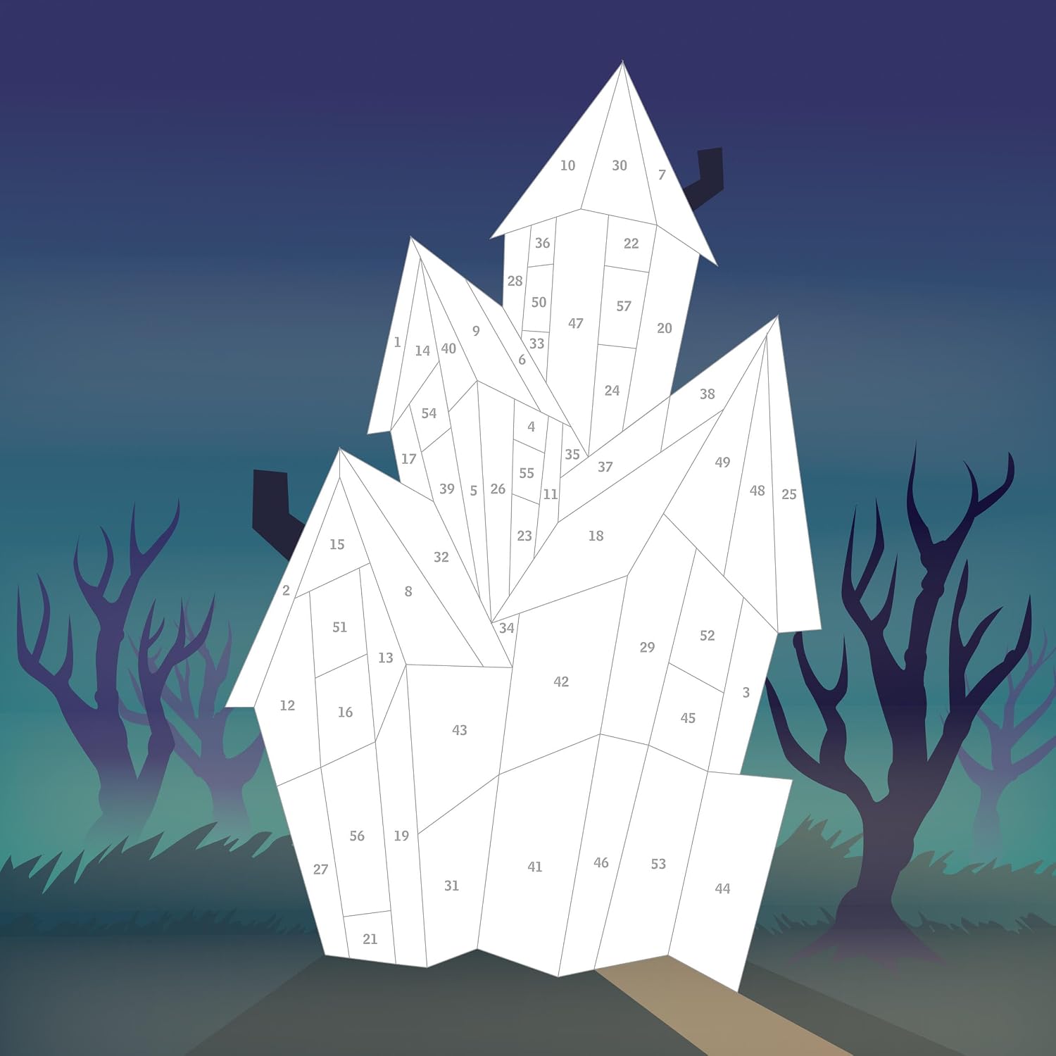 Paint by Sticker Kids — Halloween