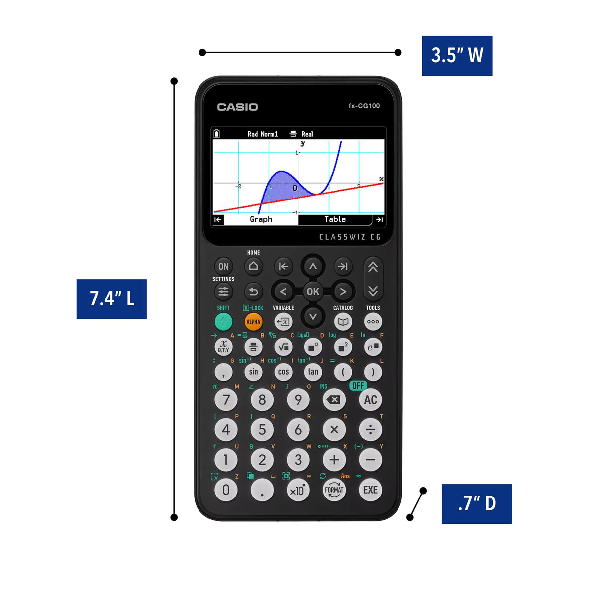 Casio Prizm FX-CG50 Color Graphing Calculator
