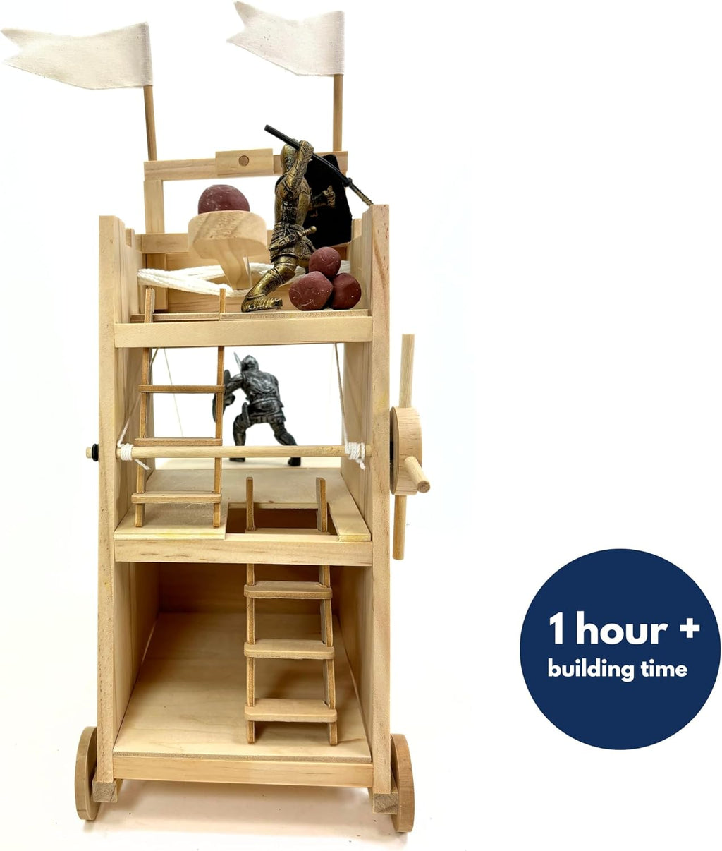 Pathfinders Medieval Siege Tower & Catapult Kit (Ages 14+)
