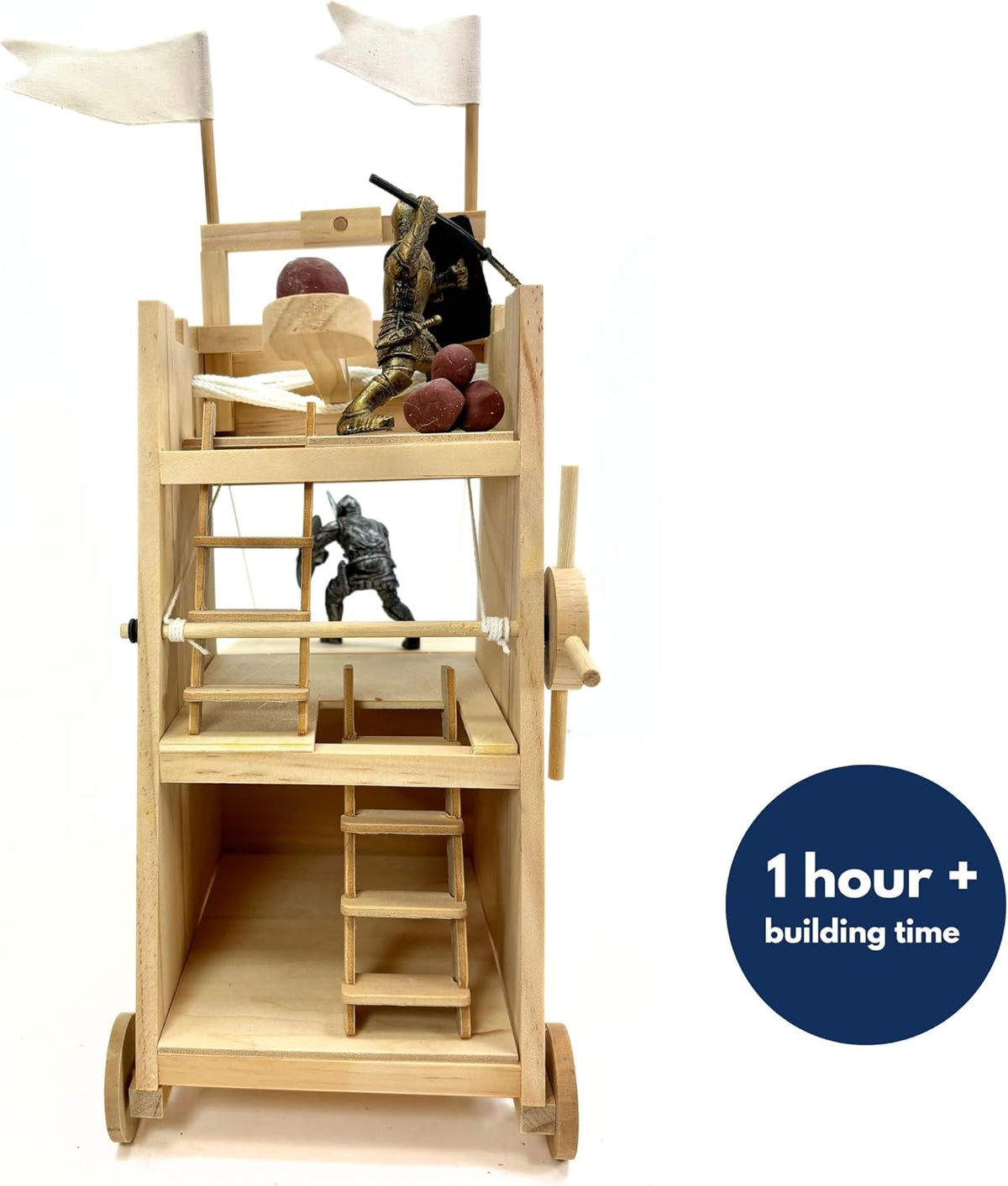 Pathfinders Medieval Siege Tower & Catapult Kit (Ages 14+)
