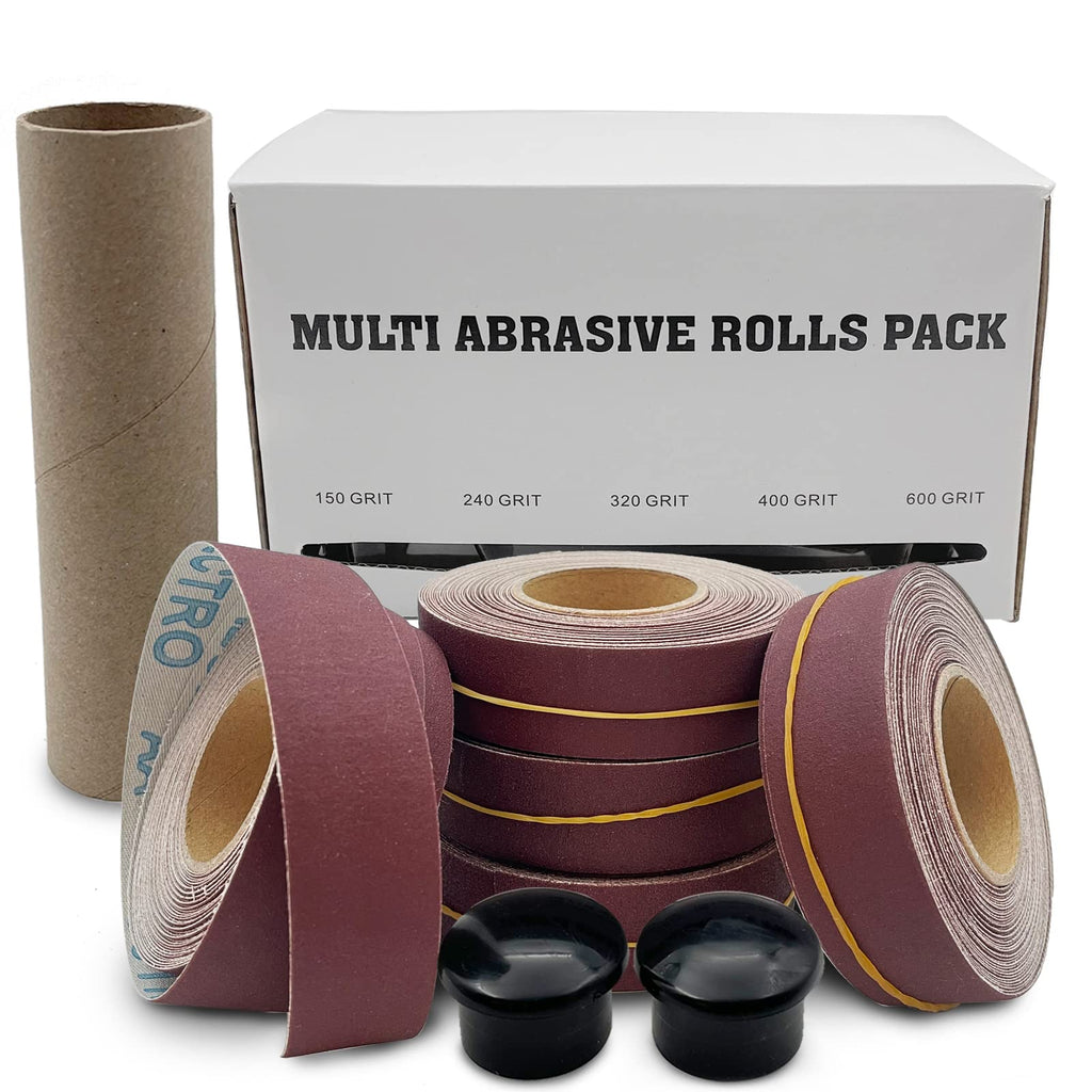 Emery Cloth Roll, 6M, 4 Rolls