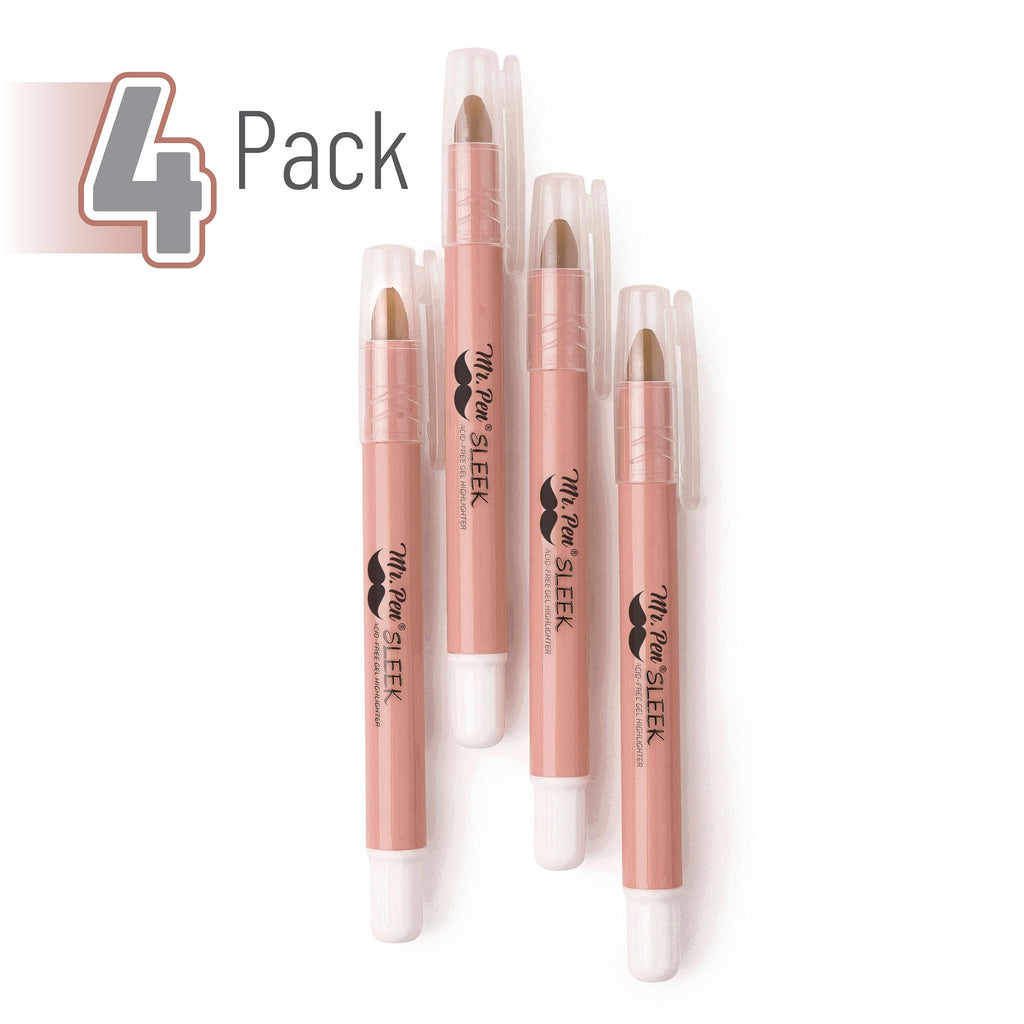 Mr. Pen- No Bleed Gel Highlighters, Vibrant Colors, 8 Pack
