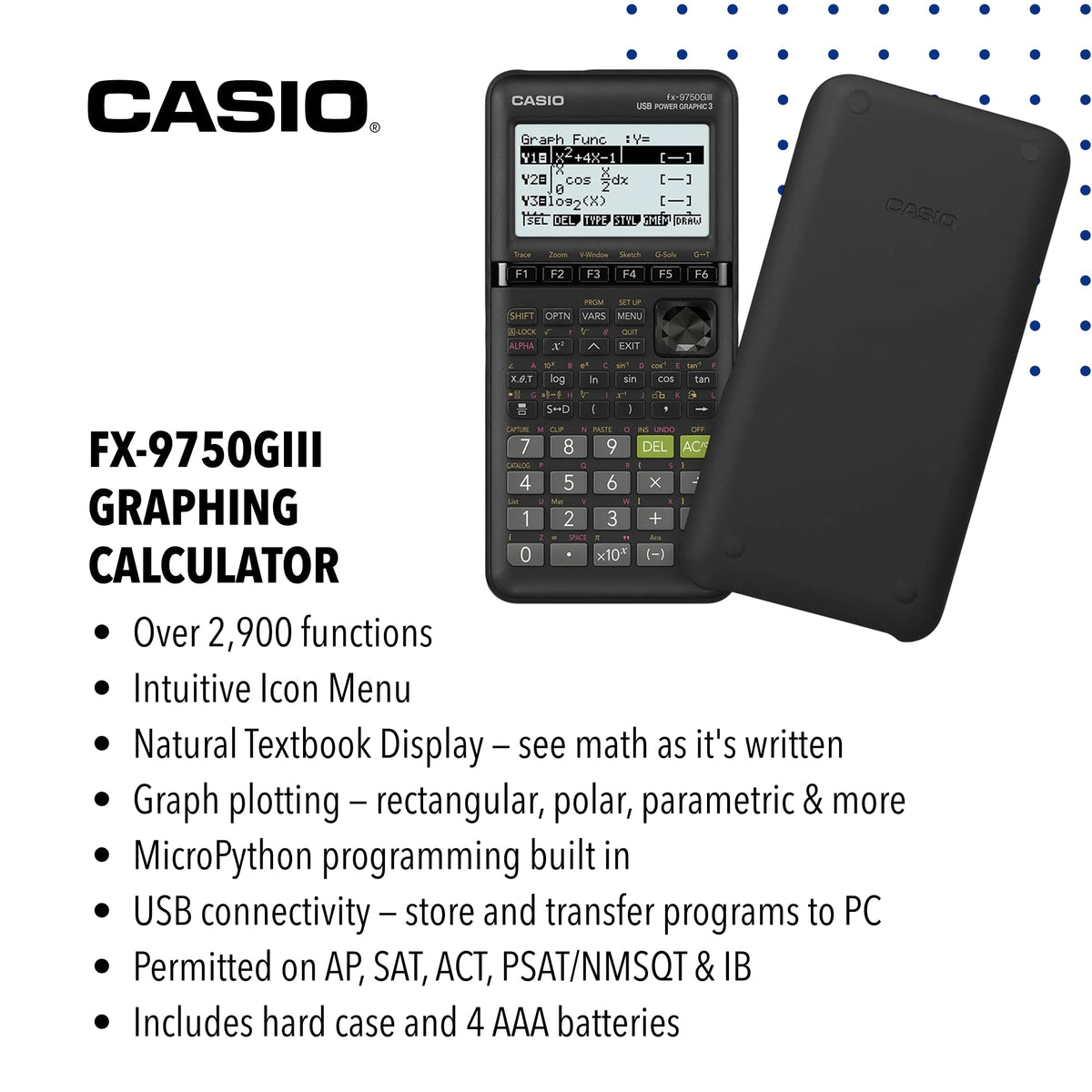 Casio fx-9750GIII Graphing Calculator