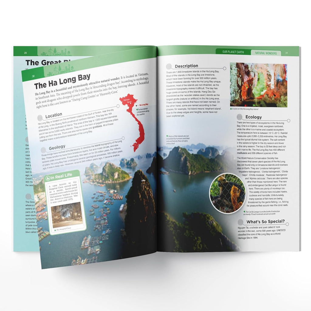 Wonder House Books: Knowledge Encyclopedia Our Planet Earth — Collection of 6 Books (Ages 7+)