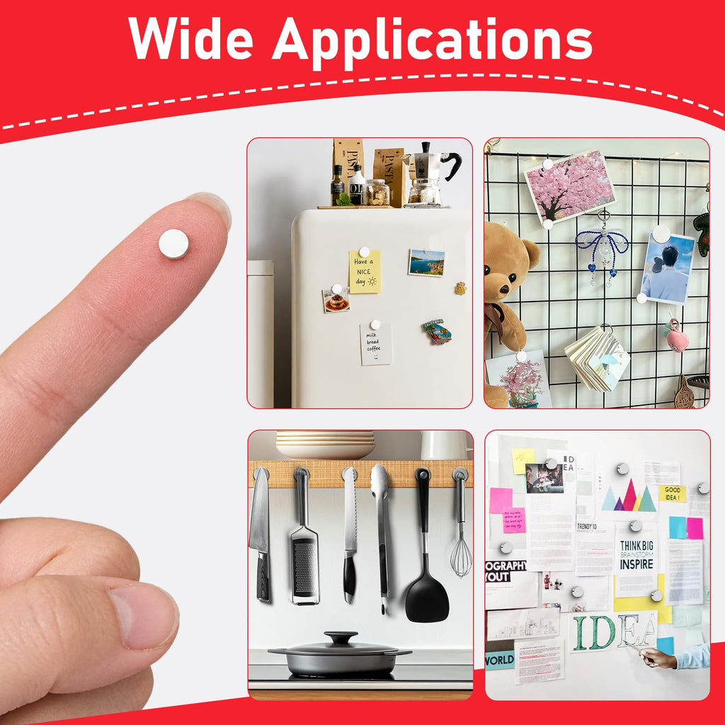 350Pcs Magnets for 3D Printing, Rare Earth Magnets for Crafts