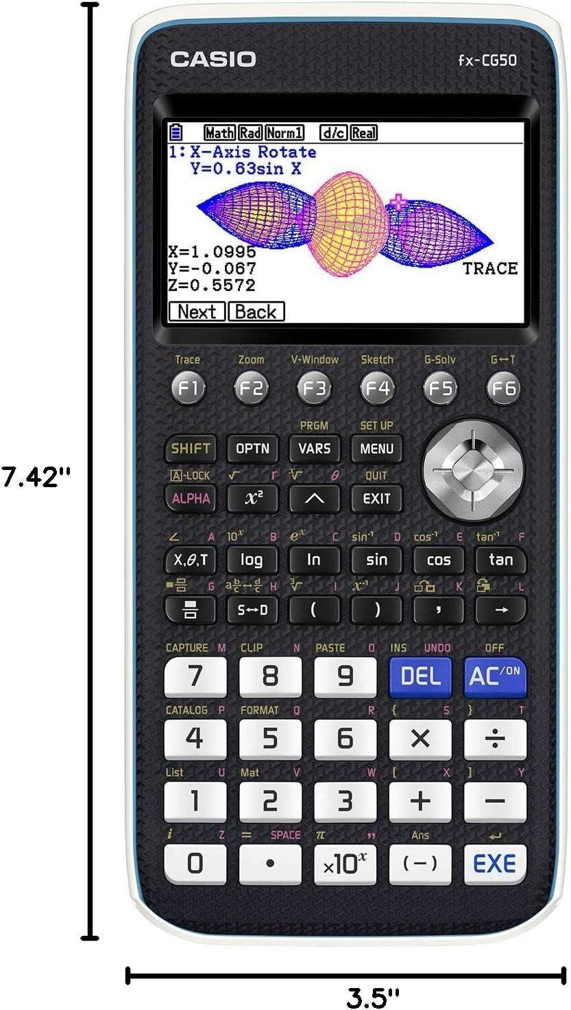 Casio Prizm FX-CG50 Color Graphing Calculator