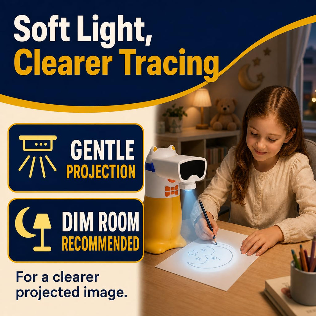 AI Drawing Projector for Kids, Birthday Gift Toy, Ages 5-12