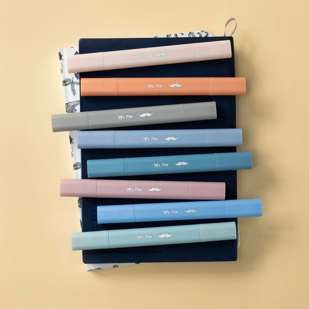 Mr. Pen- Dual Tip Bible Highlighters with Stand, 24 Pack