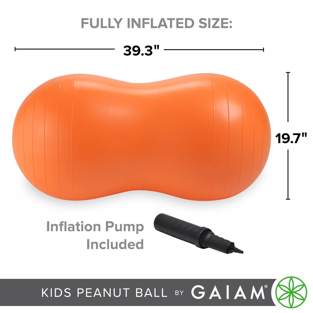 Gaiam Kids Peanut Ball Chair, Flexible Seating for Classroom