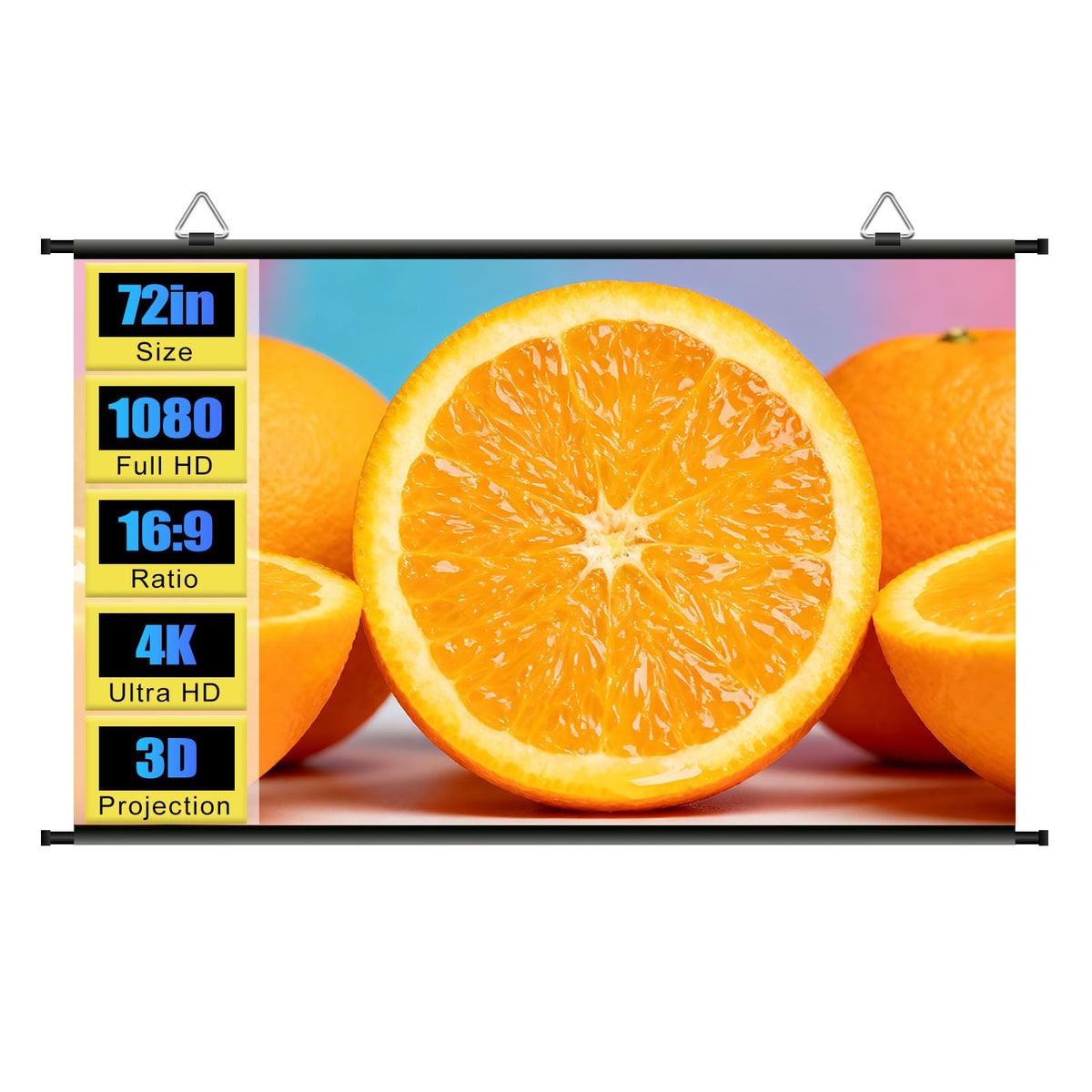 120 inch Projector Screen, ALR Projection Screen for Indoor Outdoor