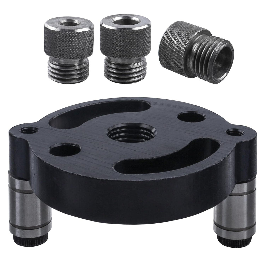 Yakamoz Self Centering Doweling Jig, 6/8/10mm Drill Guide Locator