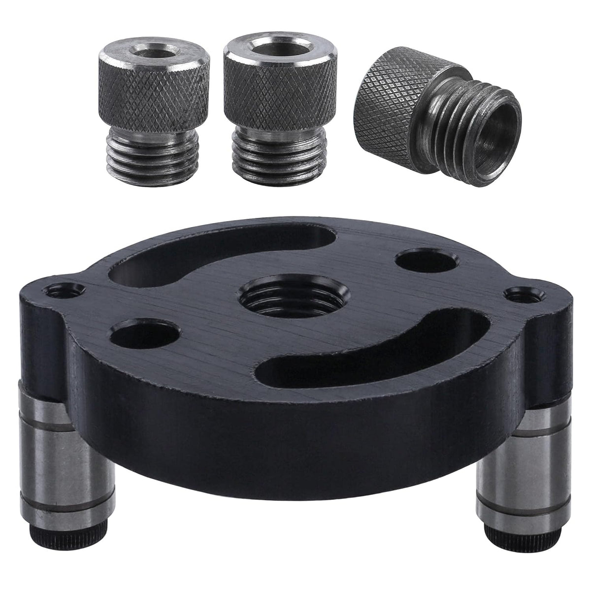 Yakamoz Self Centering Doweling Jig, 6/8/10mm Drill Guide Locator