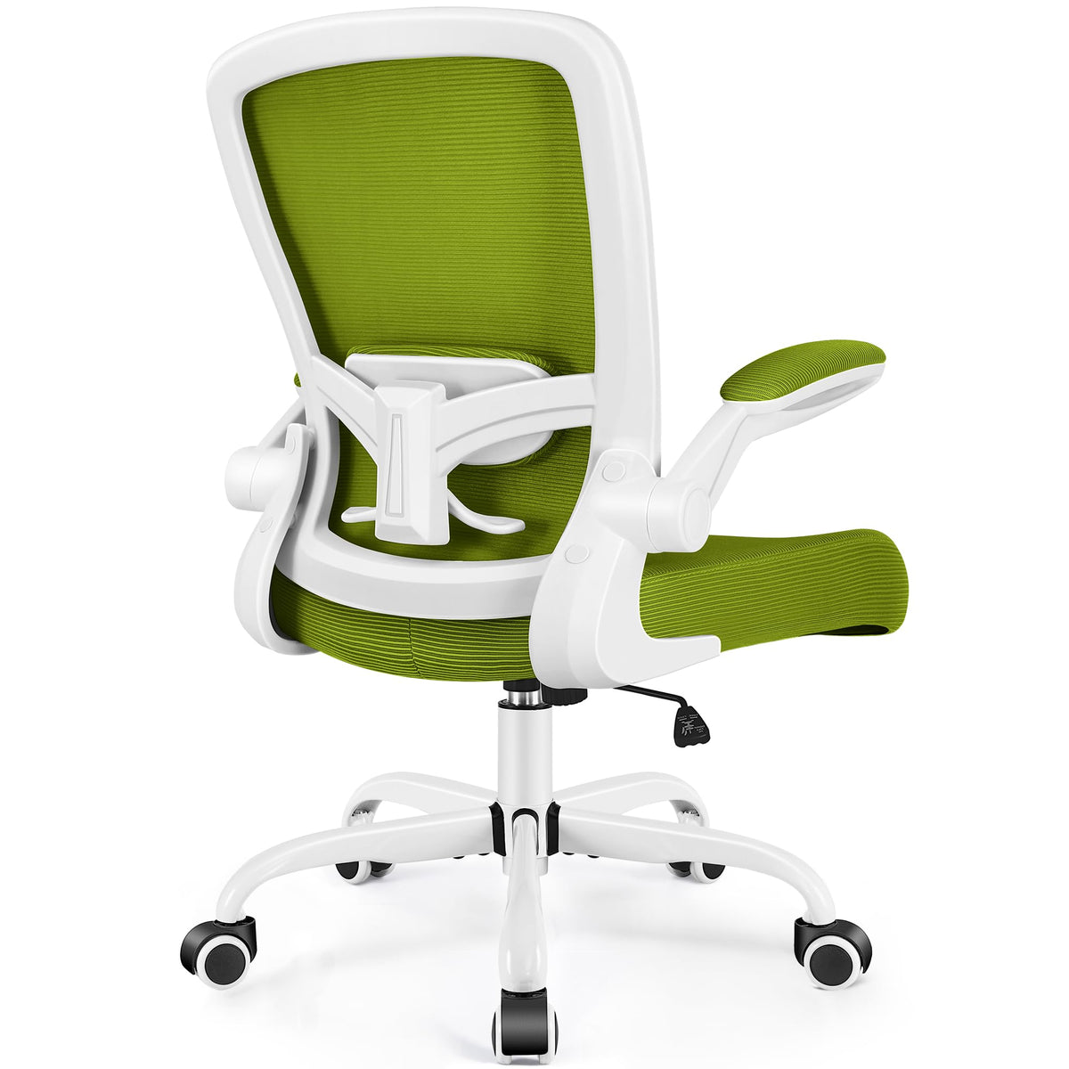FelixKing FK918-W Adjustable Mesh Study Chair with Flip-Up Arms