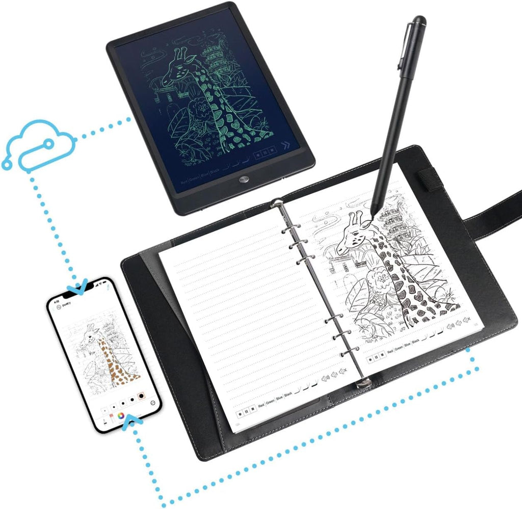 Ophaya Smart Pen & Reusable Digital Notebook – Sync Notes to Your App