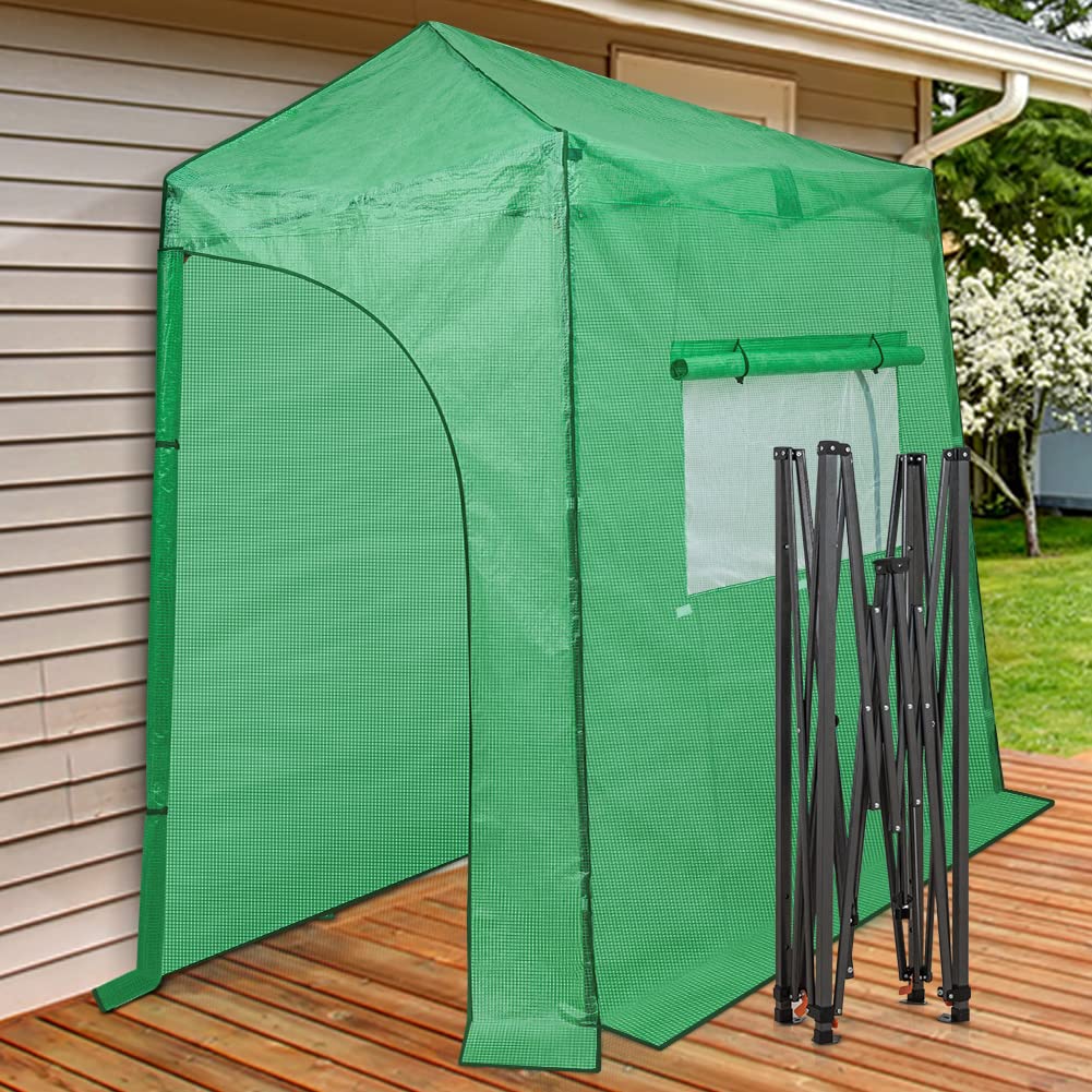EAGLE PEAK Pop-Up Walk-In Greenhouse (Multiple Sizes)