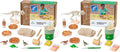 KiwiCo Dinosaur Fossil Dig Kit for Kids Age 6+ | Excavate & Build Dinosaur Skeleton, Make Fossil Impressions | STEM Paleontology Science Kit & Gift with Dinosaur Facts Poster (Pack of 2)