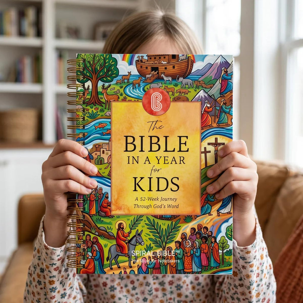 Official Spiral Bible: Bible in a Year for Kids, 52-Week Journey, Ages 5-13