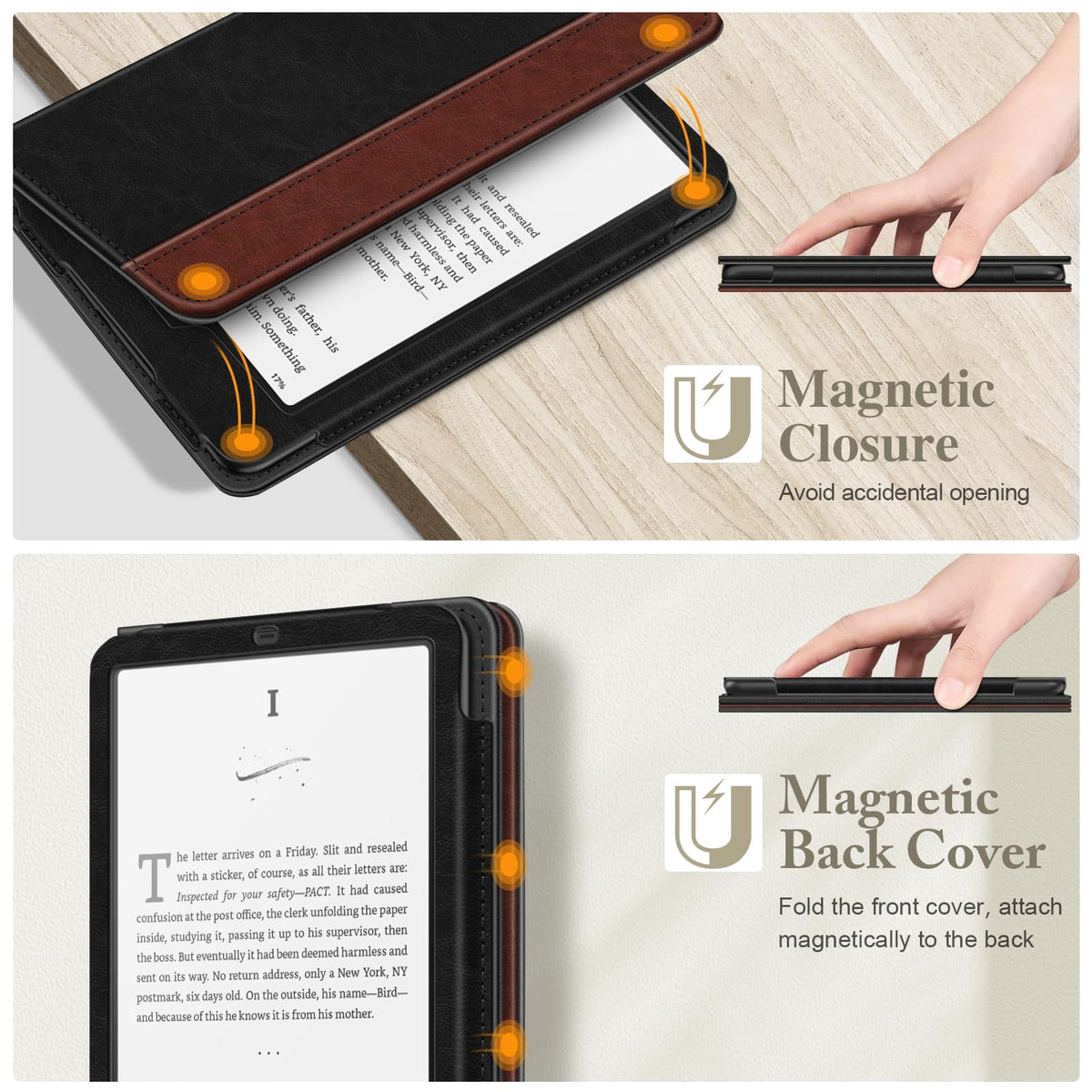 Fintie Case for 7"/6.8" Kindle Paperwhite 12th/11th Gen & Kindle Colorsoft