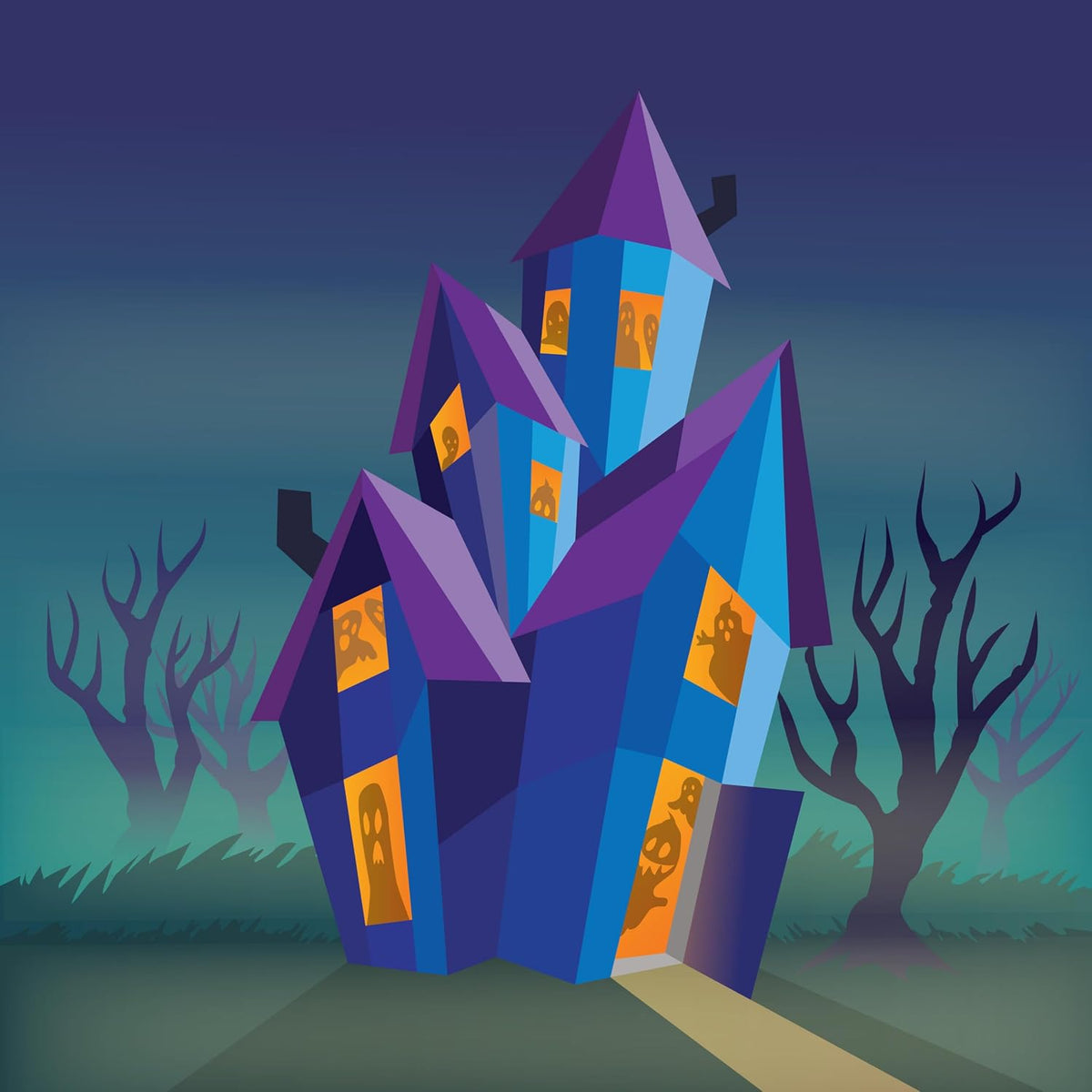 Paint by Sticker Kids — Halloween