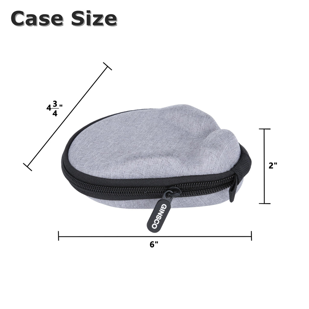 Ginsco Universal Bone Conduction Headphones Case Compatible with SHOKZ New OpenRun Pro 2/Pro 2 Mini/OpenRun/OpenSwim Open-Ear Sport Headphones, Compatible with CXK/Raycon/BAICLUD/MRYTKY (Green)