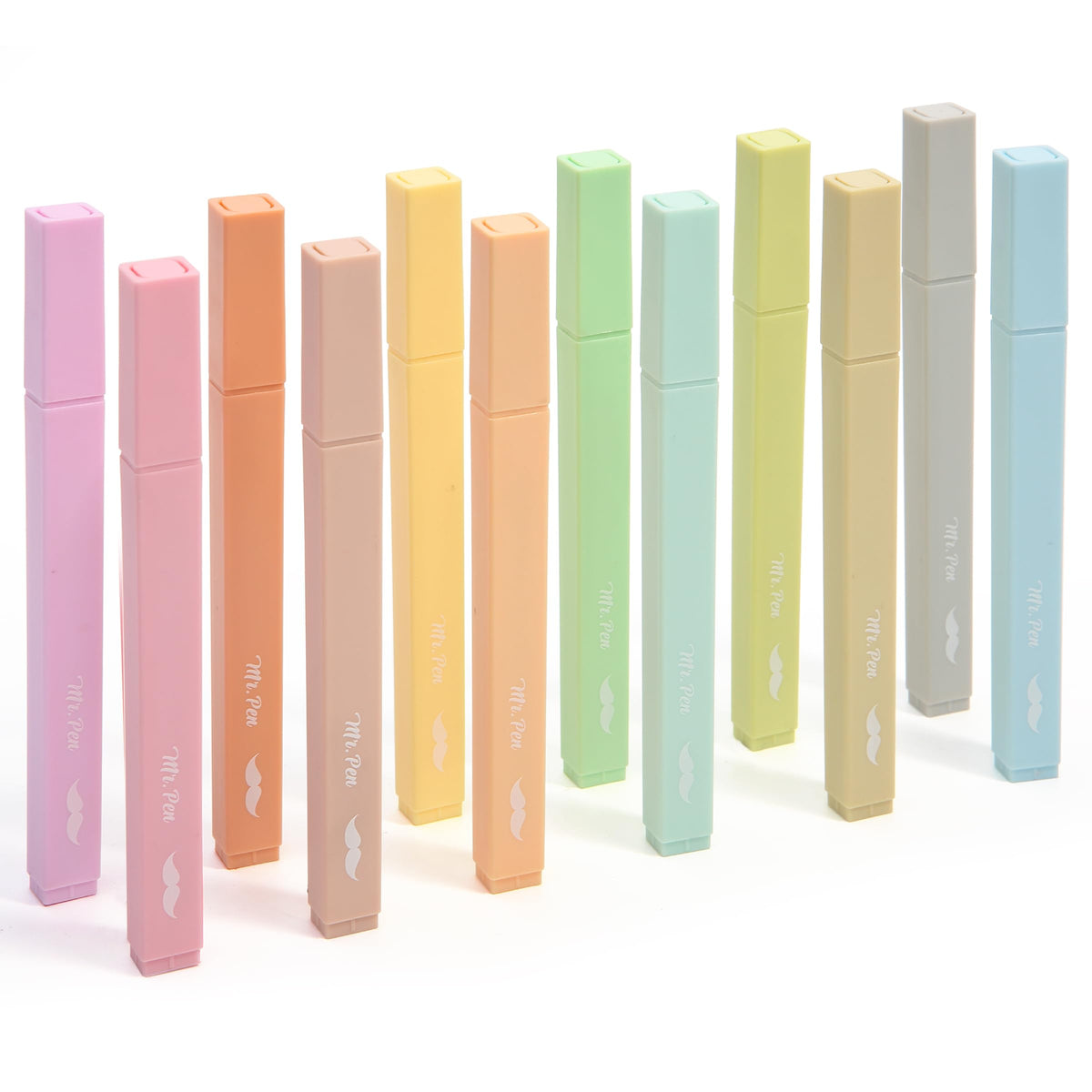 Mr. Pen- Aesthetic Bible Highlighters No Bleed Through Assorted Color