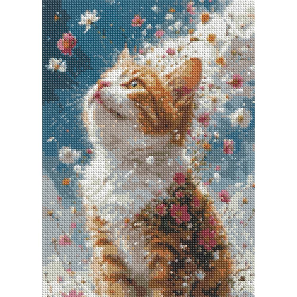 VICESESE 5D Diamond Painting Kit for Adults 12x16 Inch Diamond Art Set Cute Duck Animal Diamond Painting DIY Diamond Art Full Drill Crystal Painting for Home Wall Decor