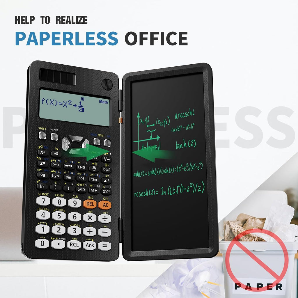 ROATEE 991ES MAX Scientific Calculator with Notepad