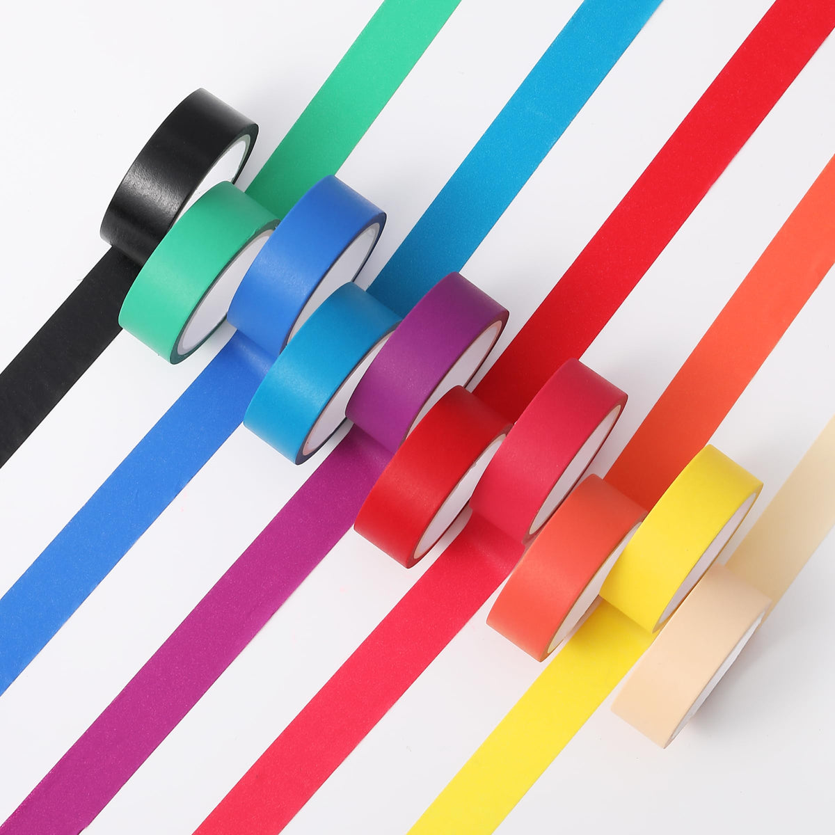 Mr. Pen- Washi Tape Set, 10 Rolls, 5.5 Yards/Roll