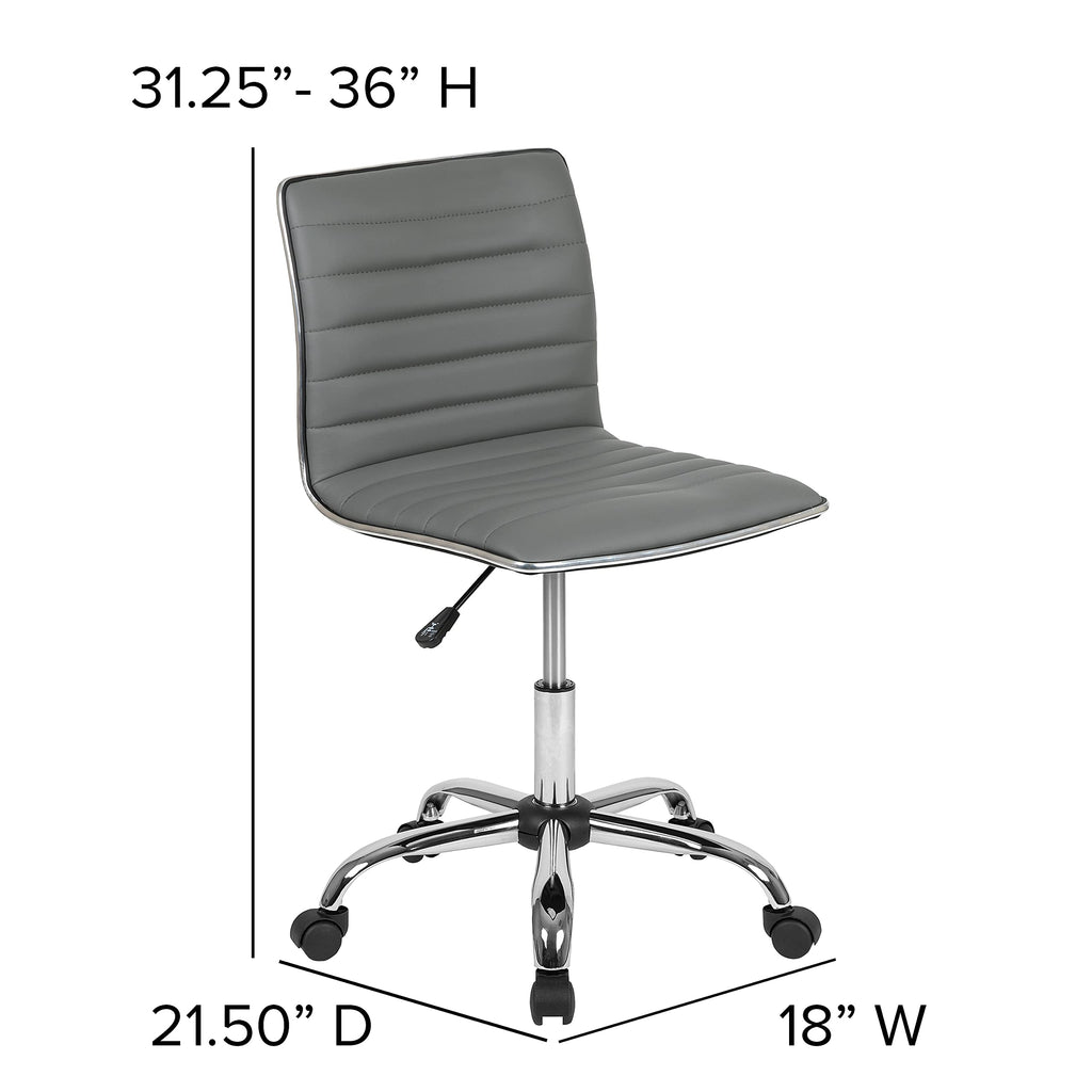 Flash Furniture Swivel Office Chair, Black