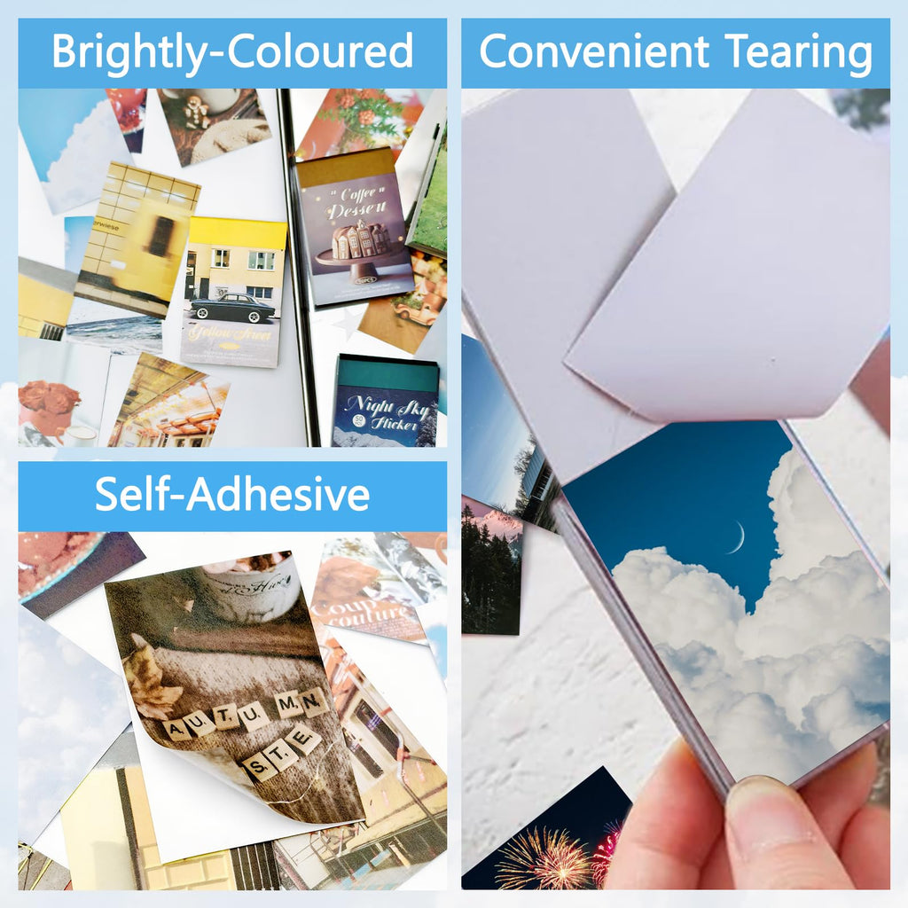 PRSTINCOL 2346PCS Quote Stickers,48 Sheets Scrapbook Supplies Kit Word Stickers for Journaling, Card Making, Vision Board Supplies for Adults Crafting