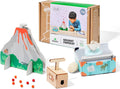 KiwiCo Volcano Kit for Kids Ages 5-8 - STEM Toy Gift with Real Geodes