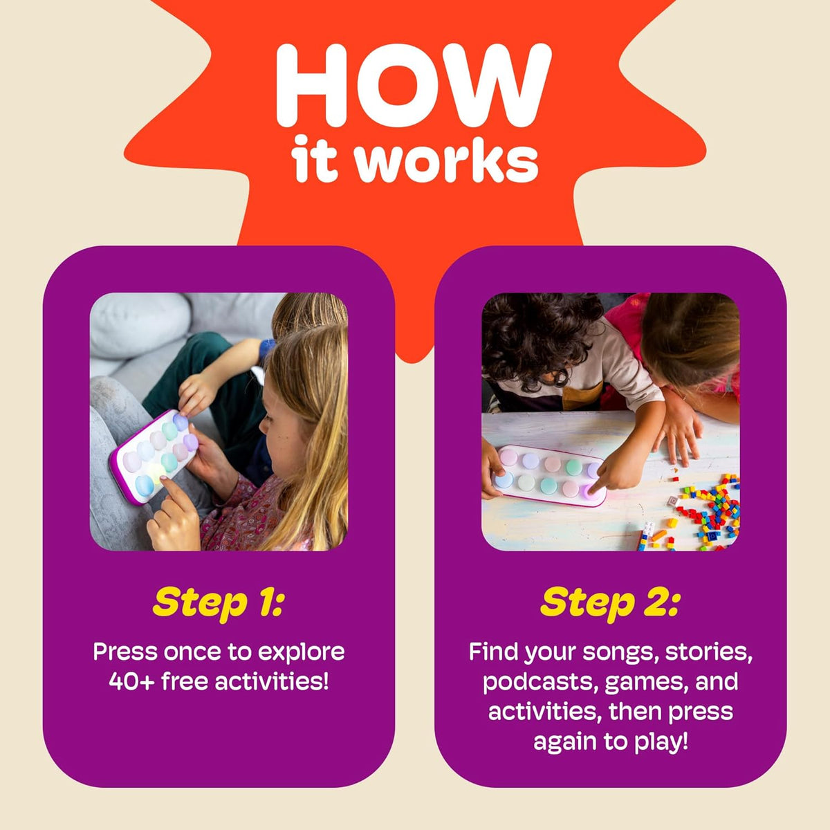 Boppo: Screen-Free Learning Tablet for Kids (Ages 3+)