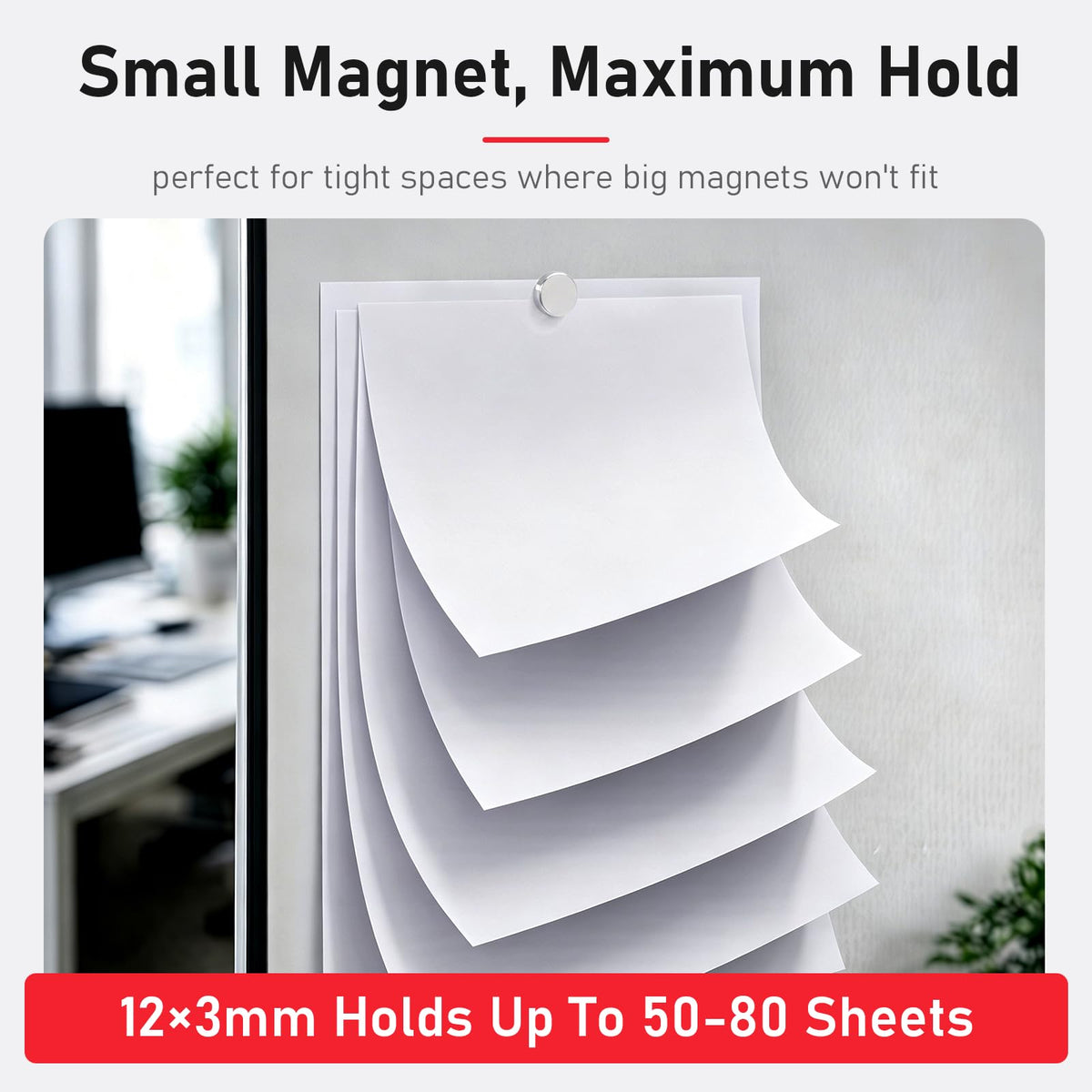 350Pcs Magnets for 3D Printing, Rare Earth Magnets for Crafts