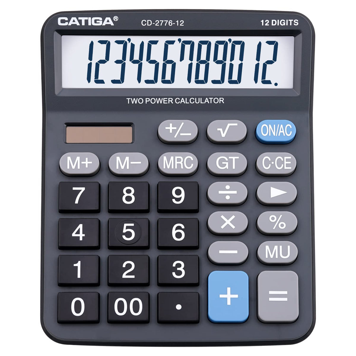 CATIGA 12-Digit Desk Calculator (CD-2786)