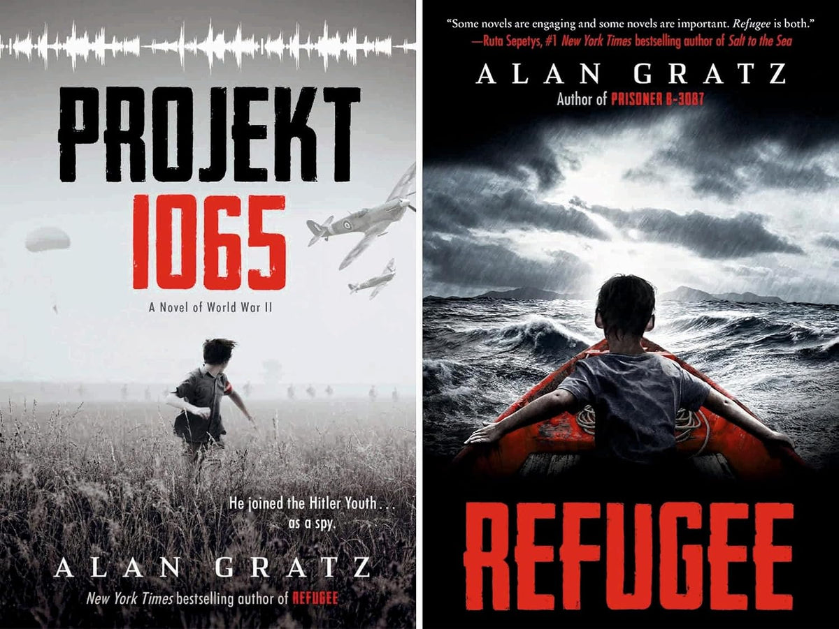 Alan Gratz 10-Book Collection Set Includes War Games, Refugee, Allies, Ground Zero, Prisoner B-3087 and more