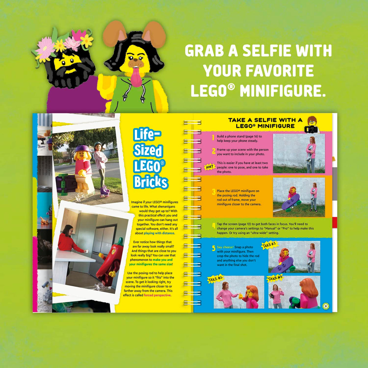 Klutz: LEGO Minifigure Photography Activity Kit (Ages 8+)