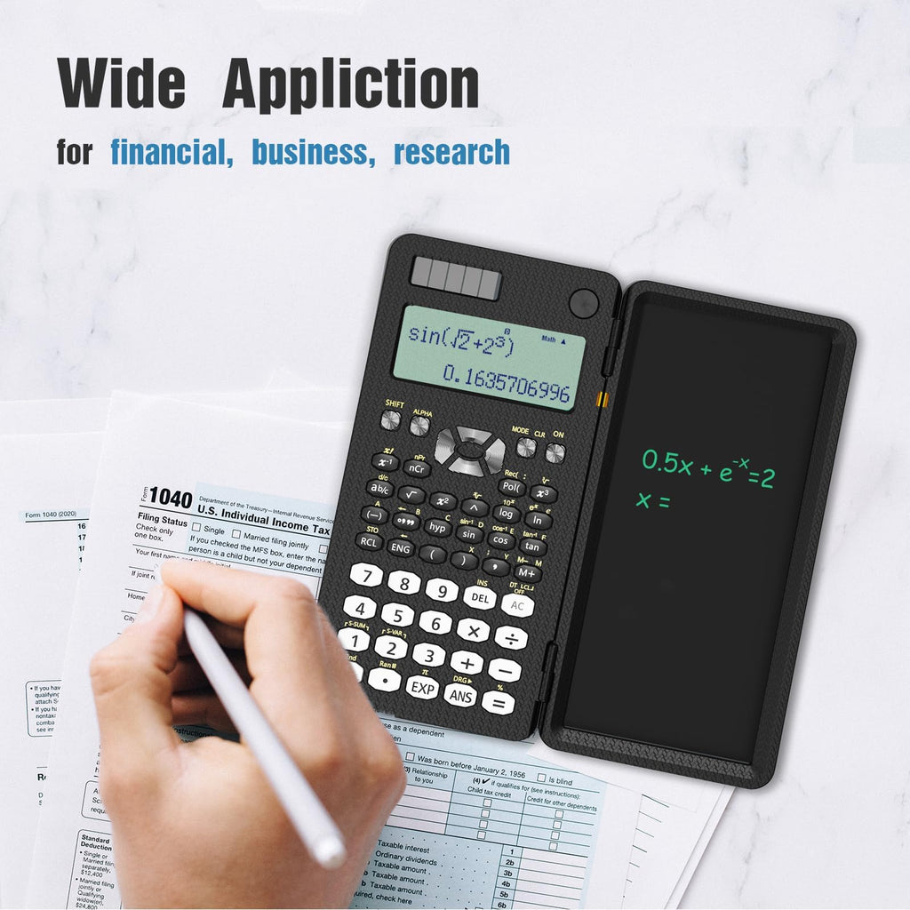ROATEE 991ES MAX Scientific Calculator with Notepad