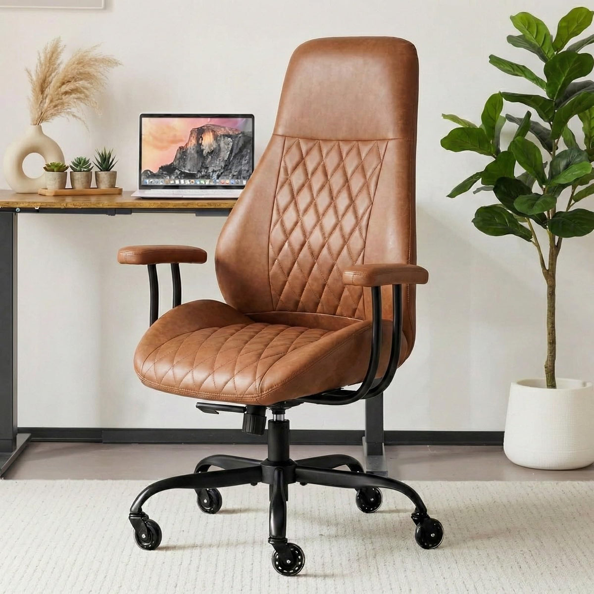 E-Motie Adjustable High-Back Study Chair