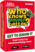 Quokka: Who Knows Biology Better? — Biology Trivia Card Game (Ages 12+)