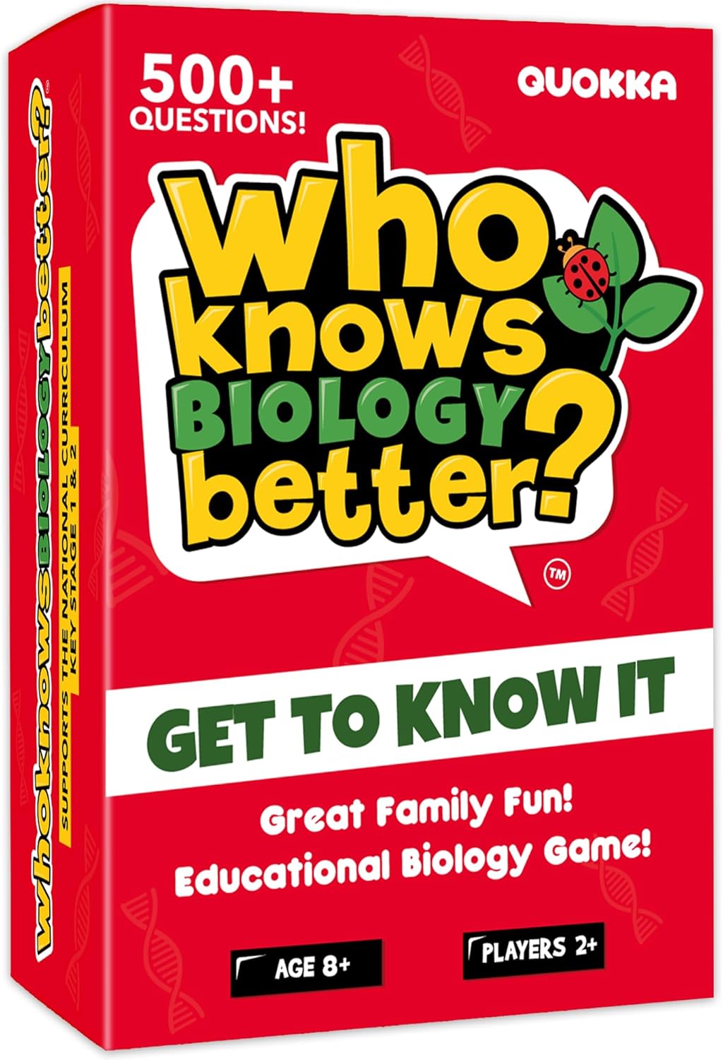 Quokka: Who Knows Biology Better? — Biology Trivia Card Game (Ages 12+)