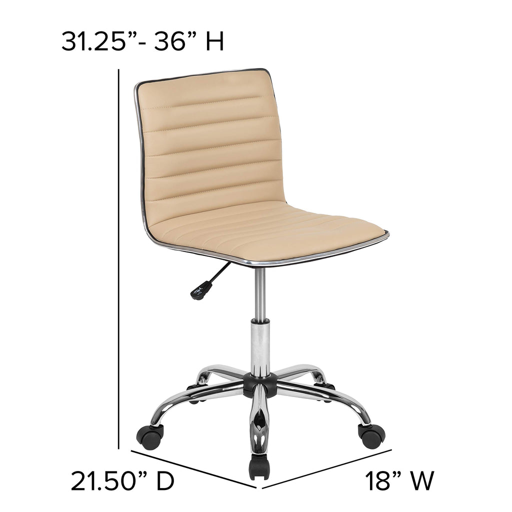 Flash Furniture Swivel Office Chair, Black