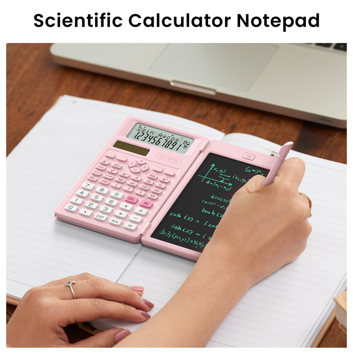 ROATEE 991ES MAX Scientific Calculator with Notepad