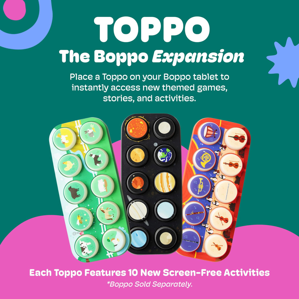 Boppo On the Farm Toppo - Interchangeable Expansion for Boppo Tablet