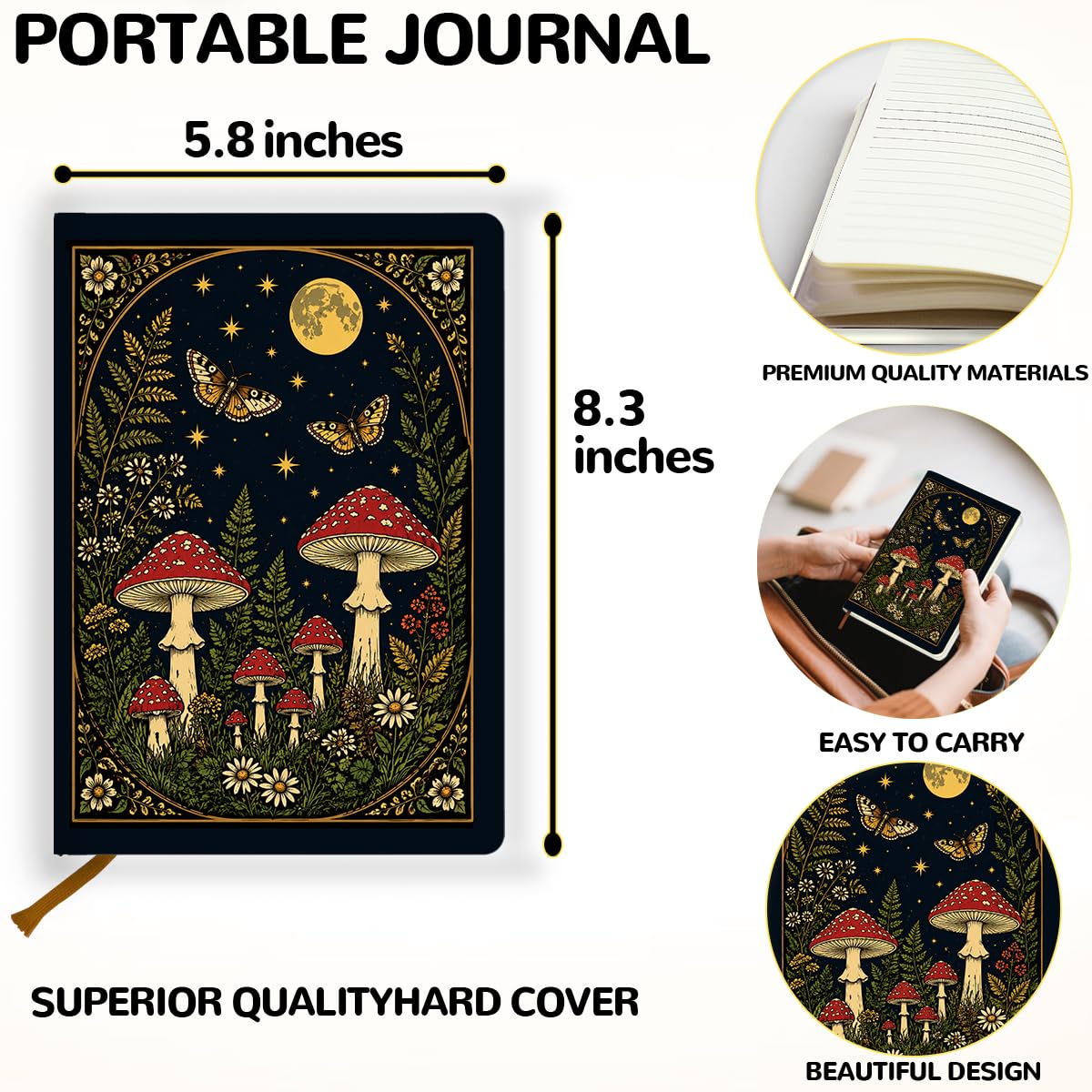 Cute Axolotl Leather Lined Journal 200 Pages A5 Ruled Notebooks 02