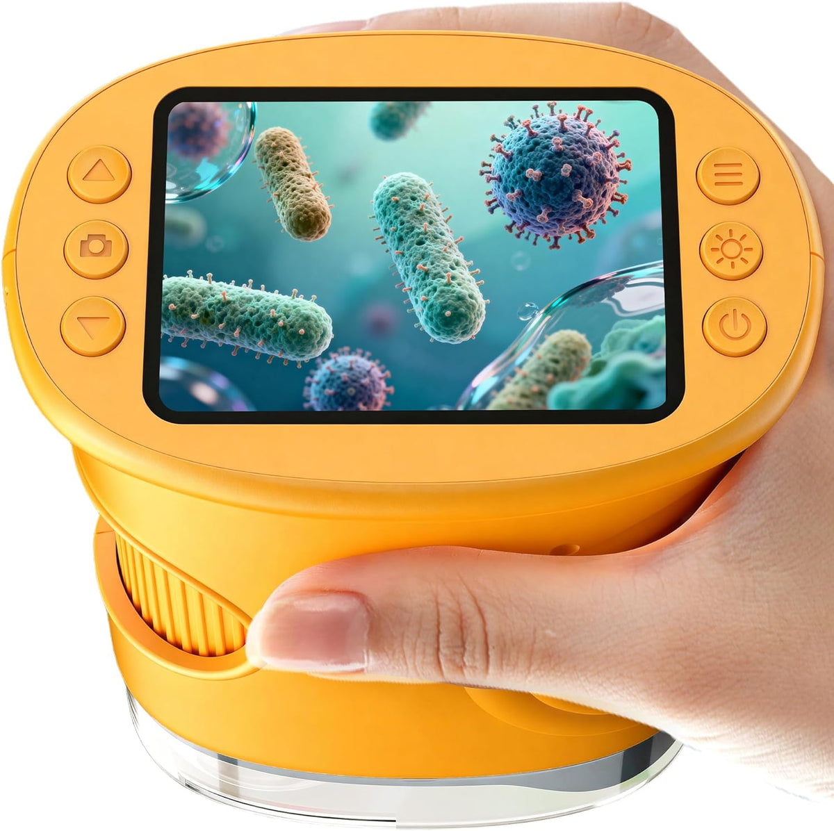 BMDSAE: 1000X Handheld Digital Microscope for Kids with 2.0" IPS Screen & Camera