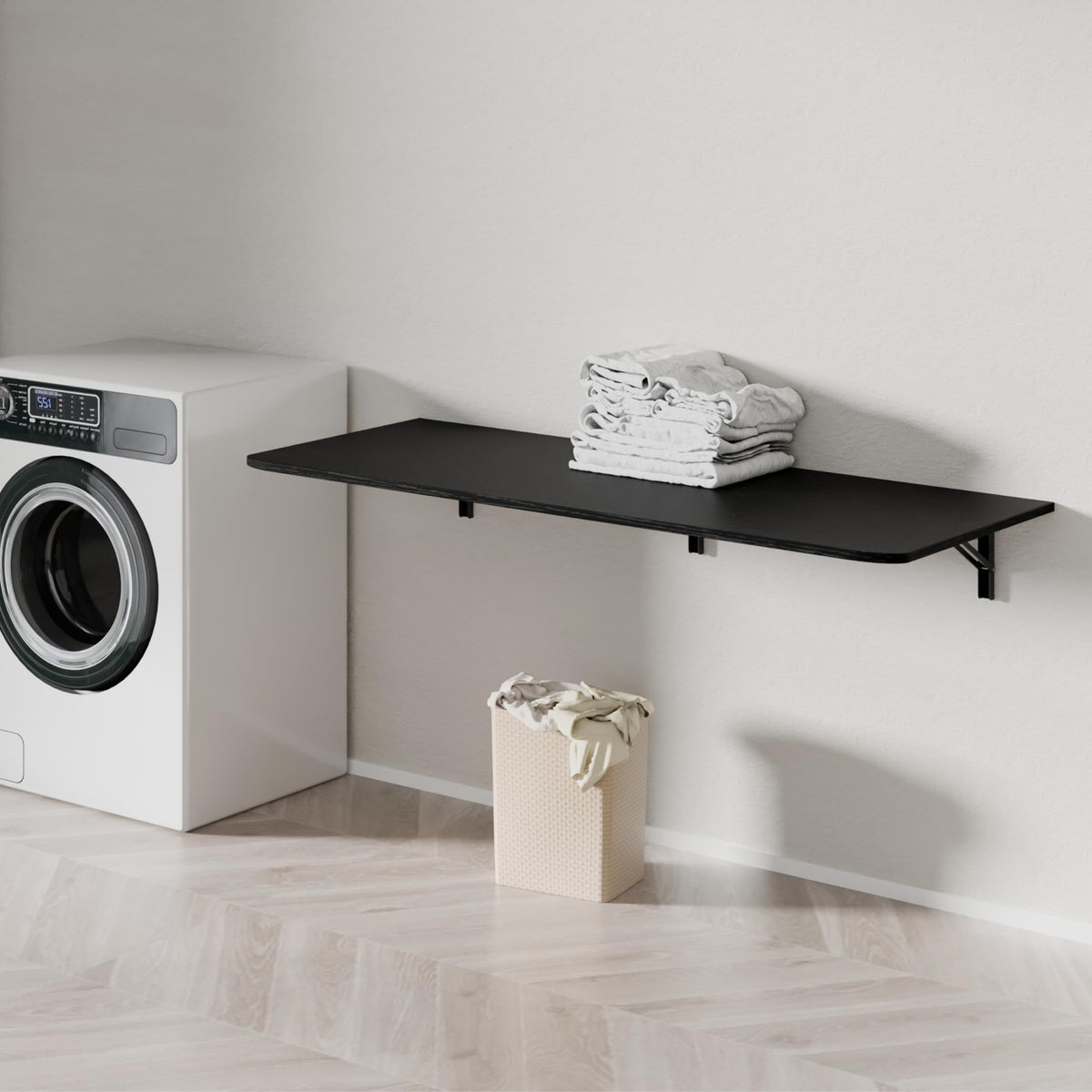 Dogsky Wall Mounted Folding Table 24x15.7 in - 100LB Capacity