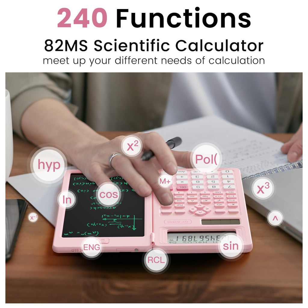 ROATEE 991ES MAX Scientific Calculator with Notepad