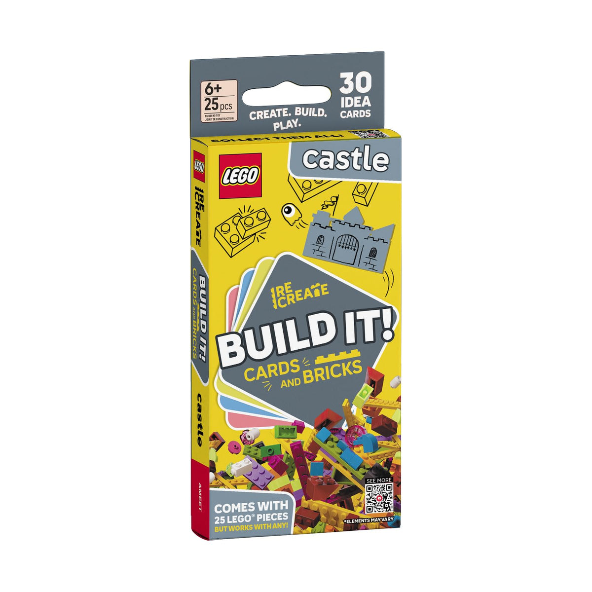 LEGO Books: ReCreate Activity Cards (Ages 6+, Choose a Theme)