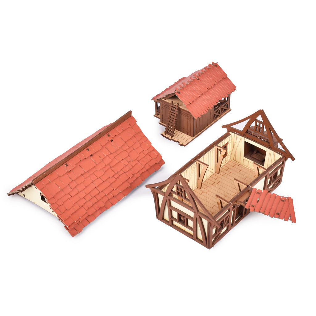 I BUILT IT Medieval Building Model Kits (Select Model)