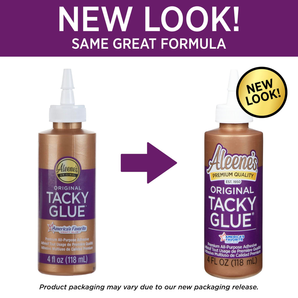 Aleene's: Original Tacky Glue, 4 fl oz – Always Ready Inverted Bottle